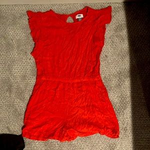 Red Romper Girls